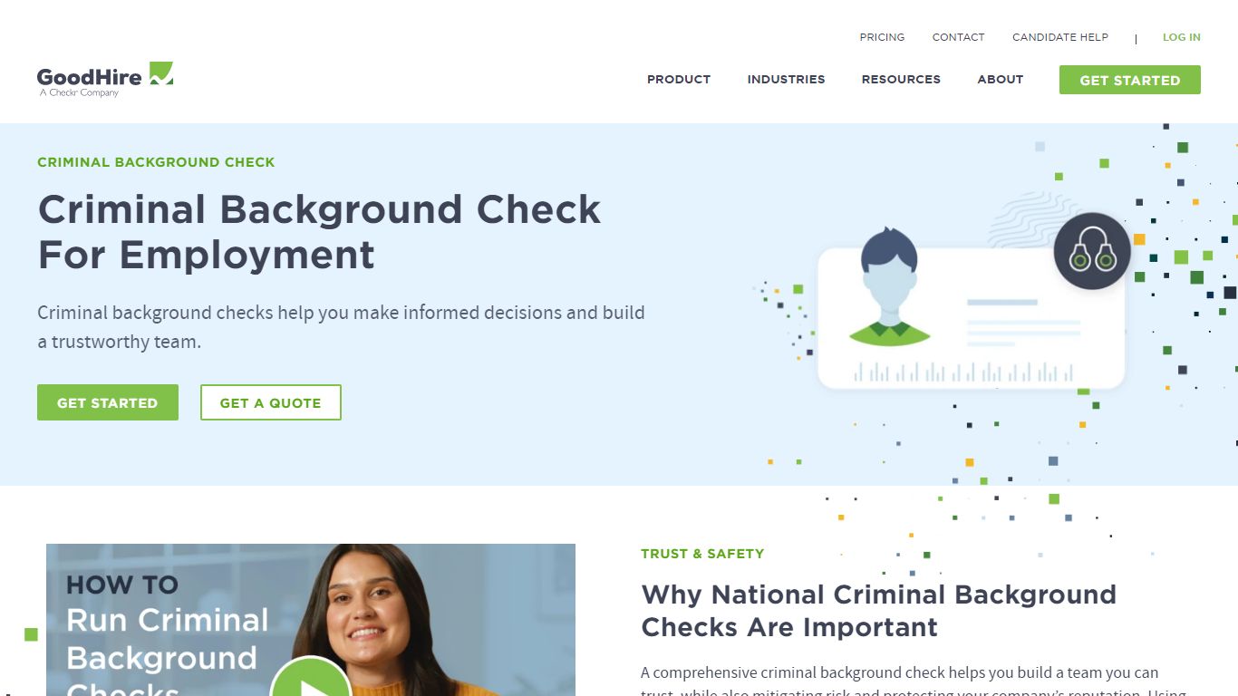 Criminal Background Check For Employment | GoodHire